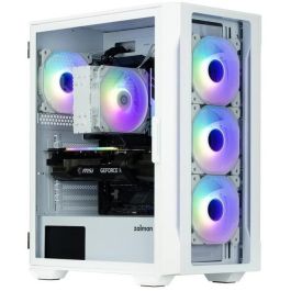 Caja de PC sin fuente de alimentación - ZALMAN i3 NEO TG (Blanco) - Torre media - Formato ATX