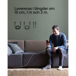 Cable USB-C a USB-C Belkin CAB004BT2MWH Blanco 2 m