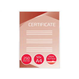 Gbc Bolsa de plastificar DIN A4 2x250 micras - Caja 50 unidades