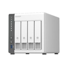 Qnap NAS TS-433-4G Torre Servidor 4 Bahías 3.5"/2.5" 4GB RAM 2.5GbE para Sincronizar y Compartir Archivos y Datos Privado