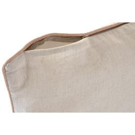 DKD Home Decor Funda Cojin Tradicional Beige Algodon Poliester 1 x 40 x 60 cm