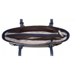 Bolso de Hombro Michael Kors VOYAGER Azul 30 x 29 x 15 cm