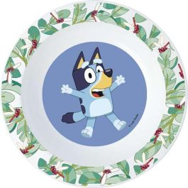 Stor Set Plato, Cuenco, Vaso, Cuchara y Tenedor Bluey (apto para microondas) Edad mínima 6 meses
