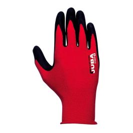 Juba Guante Nailon/Licra con Palma Nitrilo Microfoam Econit Foam, Rojo/Negro, Talla 10 XL Precio: 4.49999968. SKU: B1HVZEMEGY