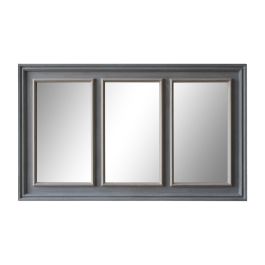 Espejo de pared Home ESPRIT Blanco Gris Natural 150 x 5 x 90 cm