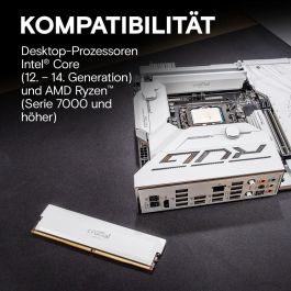 Crucial MIC1722298648298 Memoria RAM Crucial Pro Overclocking Edition DDR5 Kit 32GB (2x16GB) SO-DIMM 262 pines 6000 MHz