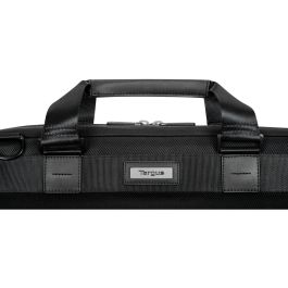 Targus TBT932GL Maletín para Portátil 40,6 cm (16") Negro de Nylon y Poliuretano, Resistente al Agua, con Asa, Correa Hombro y Bloqueable