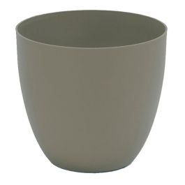 Plastiken Maceta de inyección Cuenco tes Ø38cm color taupe, polipropileno, resistencia solar Precio: 10.69000031. SKU: S7911159