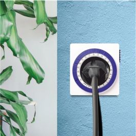 Silver Programador Analógico Mecánico 24 Horas Temporizador 3600W 16A 250V IP20