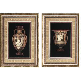 Cuadro Neoclasico DKD Home Decor Marron Negro 3 x 73 x 53 cm (2 Unidades) Precio: 128.58999967. SKU: S3028379