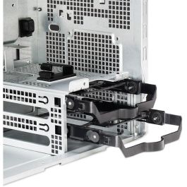 Chieftec BS-20B-OP Midi Tower PC Gamer UNI Series, micro ATX/Mini-ITX, Negro para Hogar/Oficina
