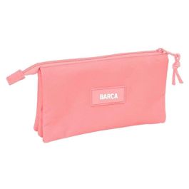 Safta Portatodo Triple F.C. Barcelona Chica Coral 22x12x3 cm