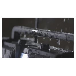 PerfectPro ROCKBULL Radio Portátil 50W, DAB+/FM, Bluetooth, Resistente IP65 a Polvo/Agua/Golpes, Batería 12000mAh 16h, Negro