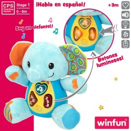 Peluche con Sonido Winfun Elefante 17 x 17,5 x 10 cm (6 Unidades) Peluche con Sonido Winfun Elefante 17 x 17,5 x 10 cm (6 Unidades)