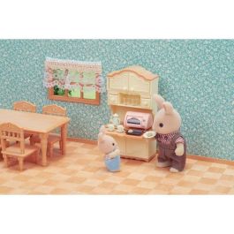 Sylvanian Families 5340 El Comedor - Conjunto de Muebles para Amueblar Casa de Muñecas Sylvanian Families 5340 El Comedor - Conjunto de Muebles para Amueblar Casa de Muñecas