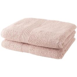 Juego de 2 toallas TODAY 50x90 cm 100% Algodón - Rosa arena Precio: 21.49999995. SKU: B1AKQ6TEHG