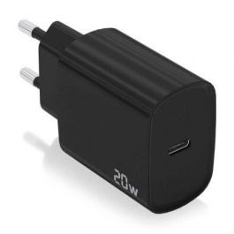 AISENS - CARGADOR USB-C PD3.0 1 PUERTO 1xUSB-C 20W, NEGRO Precio: 4.49999968. SKU: B14JH43N2J
