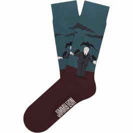 Calcetines Jimmy Lion Hitchcock Crows Granate 41-46 Precio: 10.50000006. SKU: B1FG45N9NY