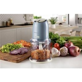 Ariete 438/05 Picadora Vintage Azul 400W 4 Cuchillas Acero Inoxidable 2 Velocidades