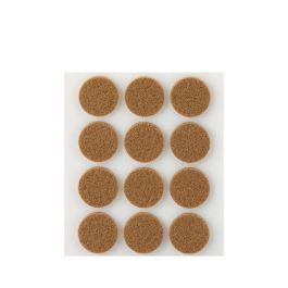Inofix Plasfix Pack 12 fieltros marrón sintéticos adhesivos Ø22mm, lana acrílica, 3mm Precio: 1.79000019. SKU: S7905553