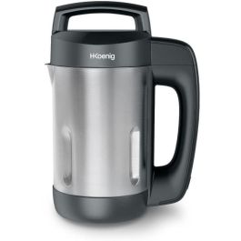 Hkoenig MXC20 Licuadora Calefactora Batidora de Vaso 850W 1.1L para Sopas y Cremas Gris