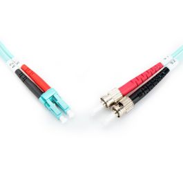 DIGITUS LWL Patchkabel LC -> ST 3.00m Multimode Duplex OM3