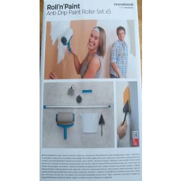 Inde Set De Rodillos De Pintura Recargables Antigoteo (5 Cajas)