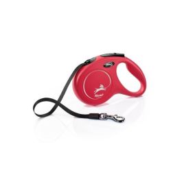 Flexi Cinta Rojo 5M M 25 kg Correa para Perro