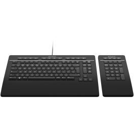 3DCONNEXION Keyboard Pro with Numpad AZERTY Francais