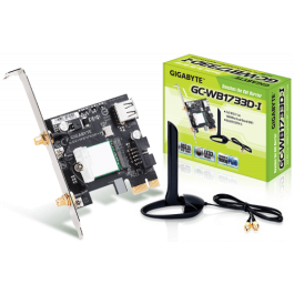 Tarjeta de Red Wireless Gigabyte Gc-Wb1733D-I,Ac 9260,Pci-E,Wlan/Bt5.0,802.11Ac,1733 Mb/S Tarjeta de Red Wireless Gigabyte Gc-Wb1733D-I,Ac 9260,Pci-E,Wlan/Bt5.0,802.11Ac,1733 Mb/S