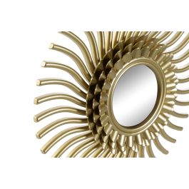 DKD Home Decor Reloj Dorado Champan 4 x 35 x 35 cm Set de 3 Piezas