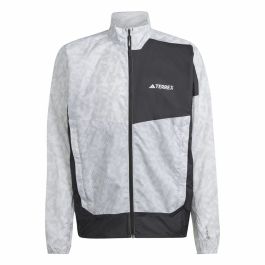 Chaqueta Cortavientos Adidas Trail Wind Blanco Chaqueta Cortavientos Adidas Trail Wind Blanco