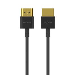 Ubiquiti Cable HDMI Nano-Thin 1m, 38 AWG, Negro, TPE, para Streaming de Cámaras y A/V Profesional