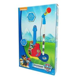 Guitarra y microfono de pie paw patrol con amplificador (altura regulable) 60x30x17 cm Guitarra y microfono de pie paw patrol con amplificador (altura regulable) 60x30x17 cm