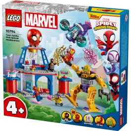 LEGO 10794 Marvel Spidey y sus Super-Amigos: Cuartel General Arácnido del Equipo Spidey, Set de Construcción, 193 piezas