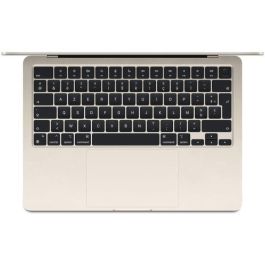 Apple - 13.6 MacBook Air M3 (2024) - 16GB RAM - 512GB almacenamiento - Stellar Light - AZERTY Apple - 13.6 MacBook Air M3 (2024) - 16GB RAM - 512GB almacenamiento - Stellar Light - AZERTY