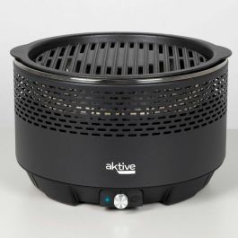 Aktive Barbacoa de juguete redonda sin humo, color negro, Ø34 cm. Fabricada en hierro y acero inoxidable, funciona con pilas AA, apta para niños a partir de 3 años. Aktive Barbacoa de juguete redonda sin humo, color negro, Ø34 cm. Fabricada en hierro y acero inoxidable, funciona con pilas AA, apta para niños a partir de 3 años.