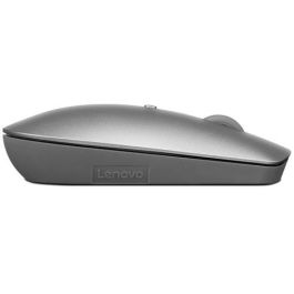 Lenovo 600 Ratón Silencioso Bluetooth 5.0 con Sensor Óptico Azul, 61g, DPI Ajustable 800-2400 y Diseño Compacto Multi-Dispositivo
