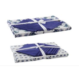 Mantel Tradicional DKD Home Decor Azul Blanco 250 x 0.5 x 150 cm Set de 9 (2 Unidades) Mantel Tradicional DKD Home Decor Azul Blanco 250 x 0.5 x 150 cm Set de 9 (2 Unidades)