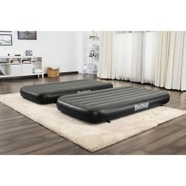 Bestway Airbed Tritech™ Connect and Rest™ Cama Hinchable 3 en 1 - Individual, Elevada o King Size - 188x99x25 cm - Soporta 150 kg