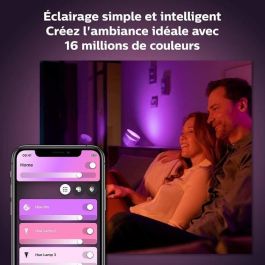 Philips Hue Iris White & Color Ambiance AUC8719514264489 Lámpara Bluetooth, compatible con Alexa, Google Assistant y Apple HomeKit
