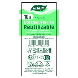 Set de 10 boles de degustación Algon 7.7 x 7 cm - Inde (24 Cajas) Set de 10 boles de degustación Algon 7.7 x 7 cm - Inde (24 Cajas)