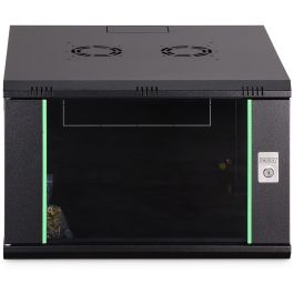 Digitus Carcasa de pared Dynamic Basic 7U, 600x600mm, Rack de pared, Acero, IP20, Negro