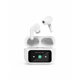 Gembird TWS-LCD-ANC-01-W Auriculares Inalámbricos Intraaurales con Cancelación de Ruido Activo (ANC) Bluetooth USB-C Blanco para Llamadas y Música Gembird TWS-LCD-ANC-01-W Auriculares Inalámbricos Intraaurales con Cancelación de Ruido Activo (ANC) Bluetooth USB-C Blanco para Llamadas y Música
