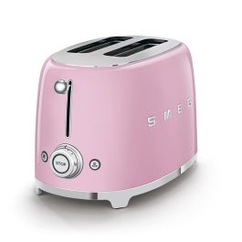 Smeg TSF01PKEU Tostador 2 Rebanadas Estilo Años 50 Rosa