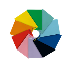 Liderpapel Libreta Smart A4 32 Hojas 75gr Cuadro 4mm Colores Surtidos