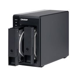 QNAP TR-002 Unidad de Disco Múltiple Negro