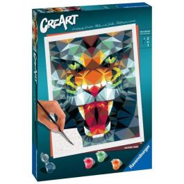 Ravensburger RAV4005556235148 CiRearT Polygon Tiger - Rompecabezas 24x30 cm - 4005556235148