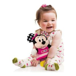Clementoni Sonajero Minnie Peluche con Texturas y Mordedor para Bebés +6 Meses