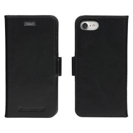 dbramante1928 Lynge - Flip-Hülle für Mobiltelefon - Leder - Schwarz - für Apple iPhone 6, 6s, 7, 8, SE (2. Gen) - Funda cartera con cierre magnético y soporte